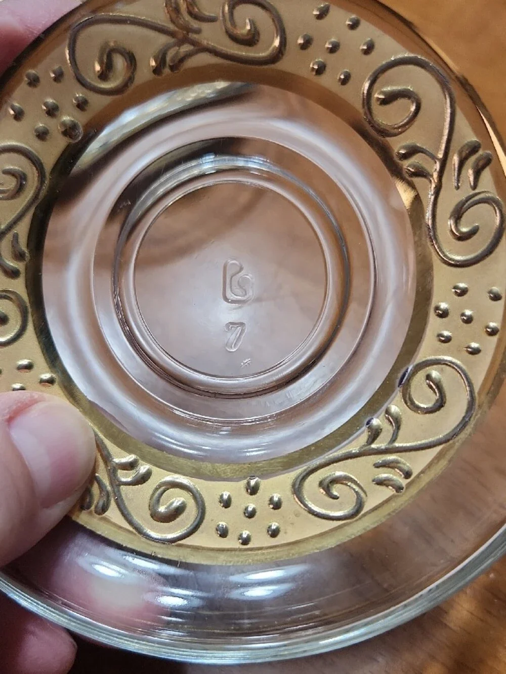 Paşabahçe Turkish Tea Or Arabic Coffee Glass Saucers Set Of 6